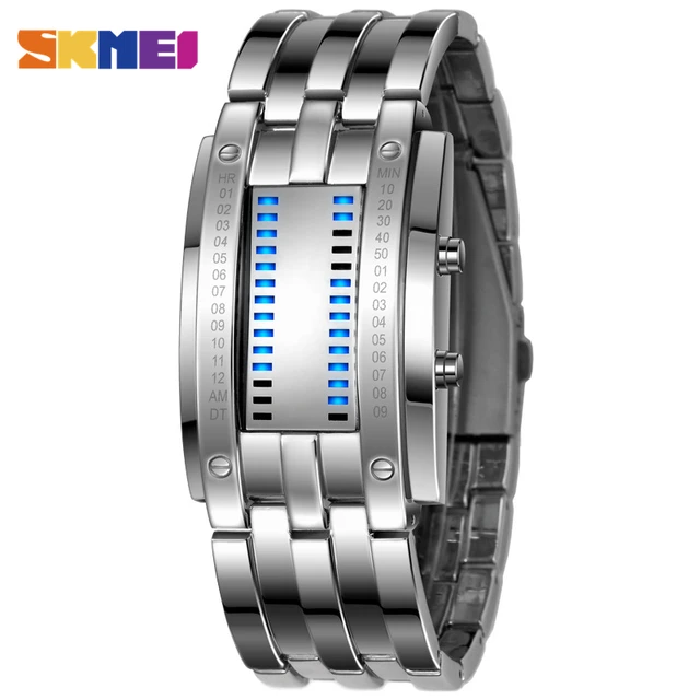 Skmei Dell'amante Uomini Popolari Di Modo Creativo Orologi Digitale Display A Le Skmei Dell'amante Uomini Popolari Di Modo Creativo Orologi Digitale Display A Le