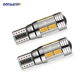 

6x Super Bright T10 194 168 W5W 10SMD 5630 Cree Chip Wedge Base Car Auto LED Reverse Light Backup Light with Projector Lens