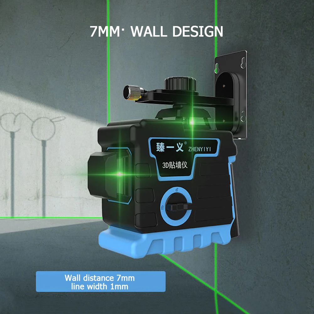 

3D Laser Level 12lines Green Self-Leveling instrument nivel laser 360 autonivelante Horizontal and Vertical Cross Super Laser