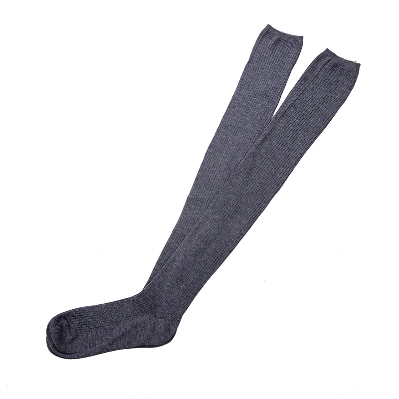 CZCCWD Hot Sale New Sexy Fashion Women Over Knee High Socks Warm Knit Soft Thigh High Long Socks Solid Color Loose Sexy Socks