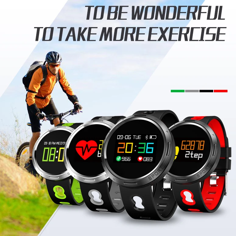 

BANGWEI Bluetooth Smart Digital Watch Bracelet Blood Pressure Heart Rate Monitor Fitness Tracker Color screen Smart wristband