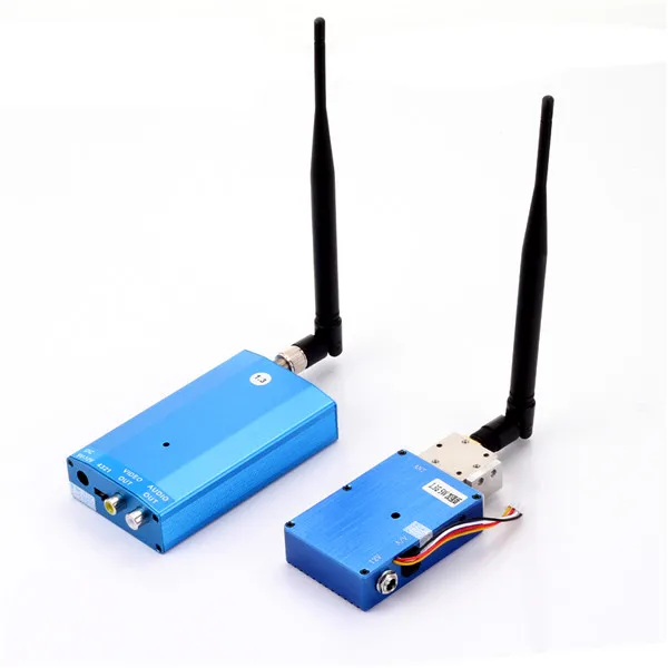 1.3G 4CH 5W Wireless CCTV Audio Video AV Sender Transmitter Receiver