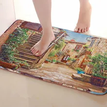 Аллея стиль Коврики для улицы, смешной Противоскользящий коврик для ванной, дверные коврики, дверные коврики под входную дверь