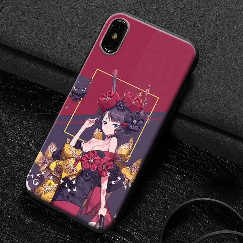 Katsushika Hokusai Fate Grand Order Мягкий силиконовый чехол для телефона из закаленного стекла для iPhone 6 6s 7 8 Plus X XR XS 11 Pro MAX - Цвет: ANI 140 Silicone