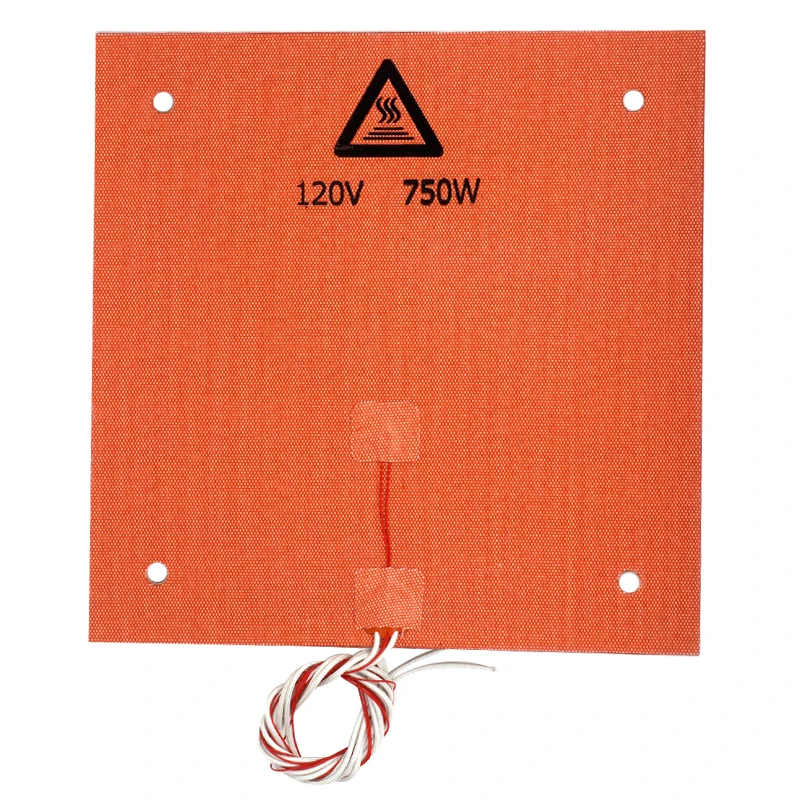 1pc almofada de aquecedor de silicone 3d