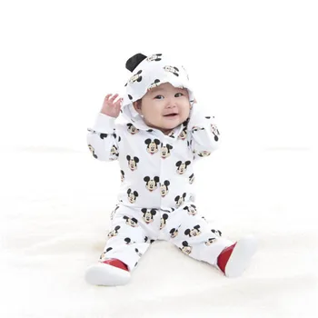 

Spring Autumn Cartoon Newborn Baby Clothes Cotton Long Sleeve Kids Jumpsuits Boys Girls Rompers Outfits Baby Girls Clothes