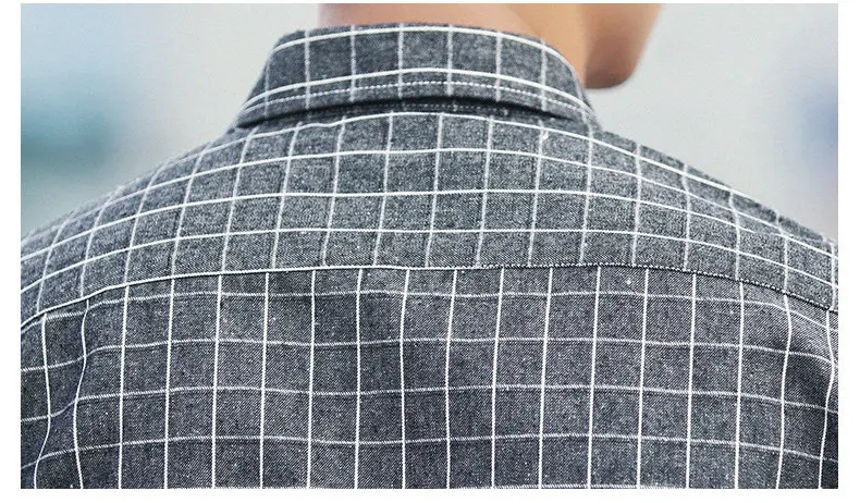 4Colors Plaid shirts men long sleeve casula 2017 autumn spring new cotton male shirts plus size M-4XL Muls Brand Clothing MS101-18