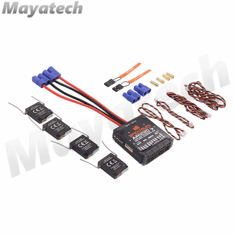 

AR12120 Receiver 12-channal DSM2 SPMAR12120 XPlus +4 pcs REMOTE SATELLITE 2.4 G SPEKTRUM DSM2 RC MODEL