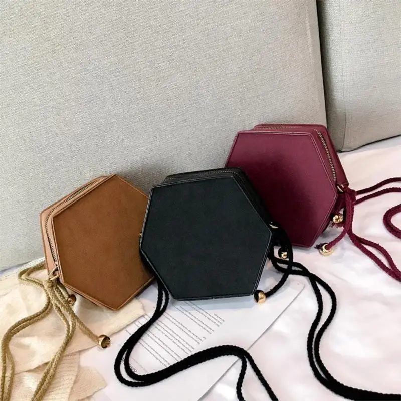 

Vintage Elegant Women Shoulder Bags Girls Geometry Shape Mini Crossbody Messenger Handbag Casual Bag Ladies Bag