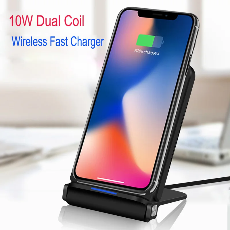 Esobest Foldable 10W Dual Coil Qi font b Wireless b font font b Charger b font