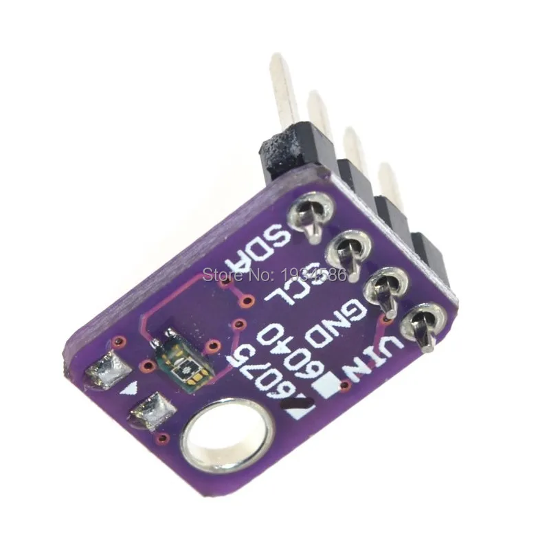 

Ultraviolet Sensor VEML6075 CMOS Solar UV UVA UVB Light Intensity Sensor UV 2 Click AD 16-bit Detection Module For Arduino
