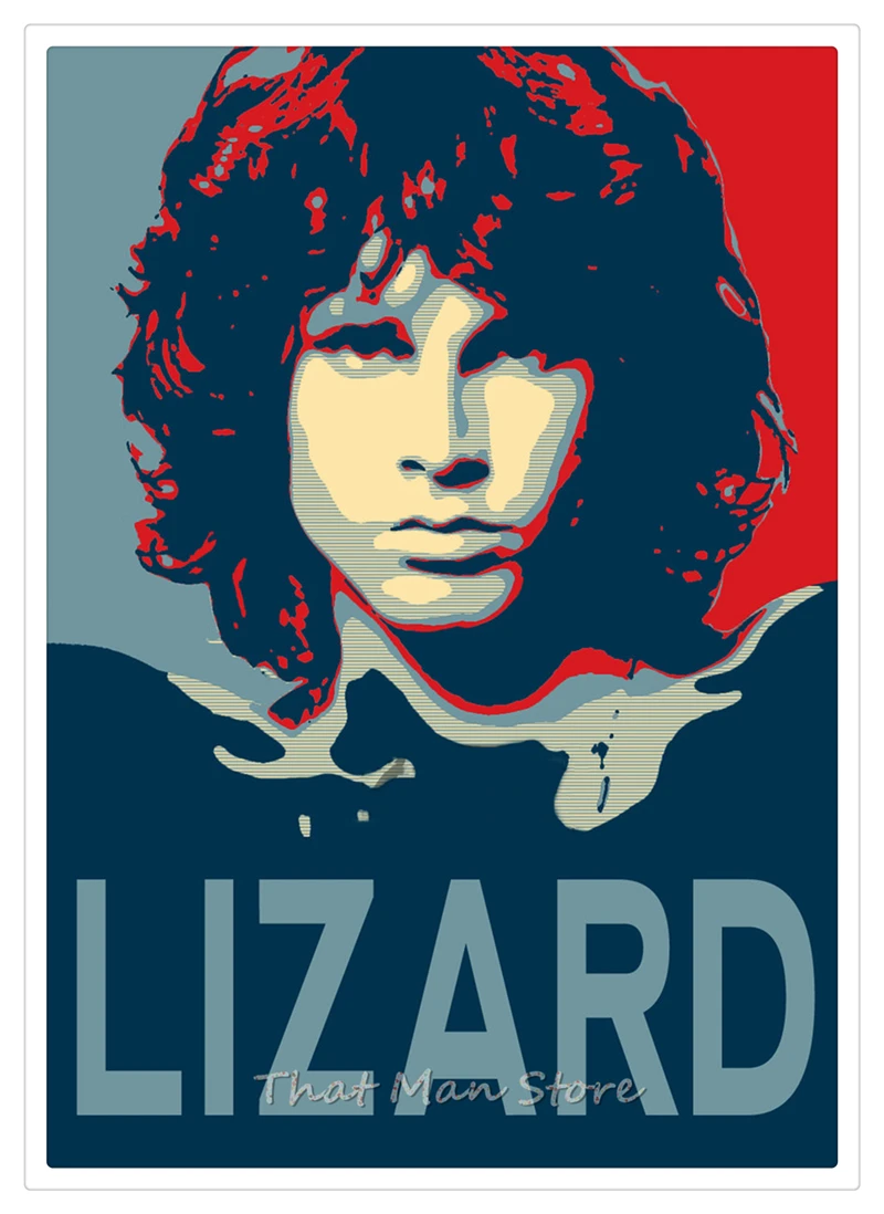 The Doors Jim Morrison винтажная Ретро рок группа музыкальная гитара белый крафт бумага