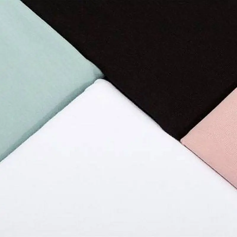 Супер качество 40s чесаный хлопок эластичная ткань для футболок и топов различных цветов Горячая Распродажа A0282