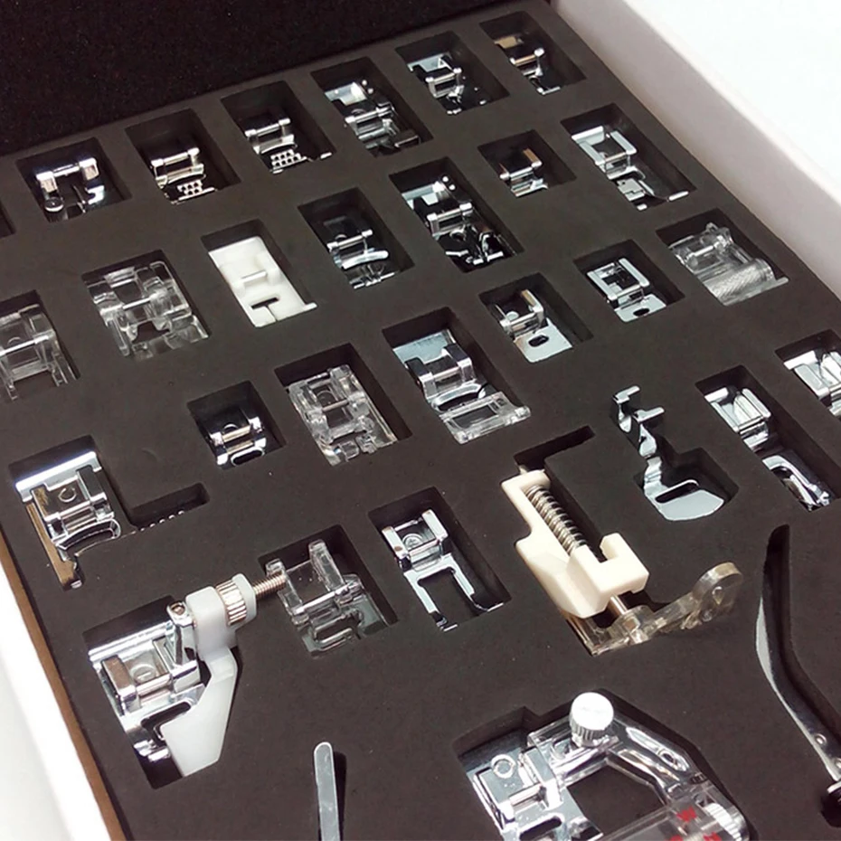 Buy Domestic Sewing Machine Presser Foot Kit Set 32