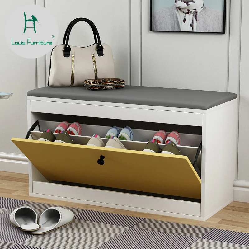 Louis Fashion Shoe Cabinets Modern Simplified Nordic Storage