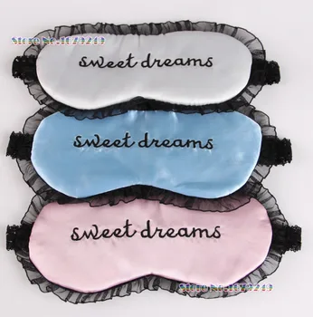 

11x21.5cmLace Sleep Mask Sleeping Eye Mask Eyeshade Cover Shade Eye Patch Women Soft Portable Blindfold Travel Eyepatch