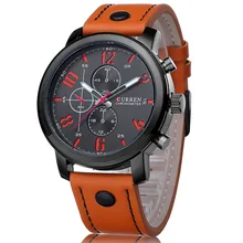 Mens Relojes de Primeras Marcas de Lujo Reloj de Cuarzo CURREN Moda Casual de Negocios Reloj Masculino Relojes de Pulsera de Reloj de Cuarzo Relogio masculino