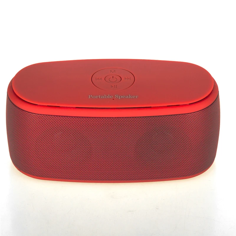 

Portable Wireless Mini Bluetooth Speaker Double Diaphragm Subwoofer Support Bluetooth Stereo Radio TF Card Handsfree Speaker