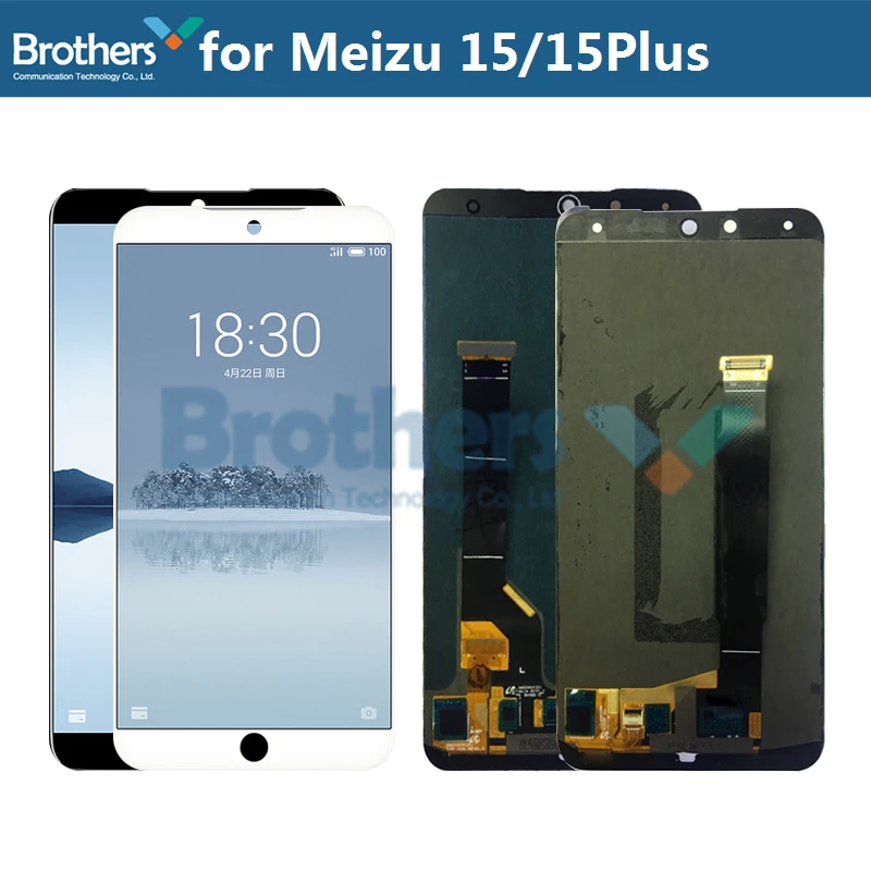ЖК экран для Meizu 15 Plus дисплей сенсорный дигитайзер оригинальный в сборе запасная