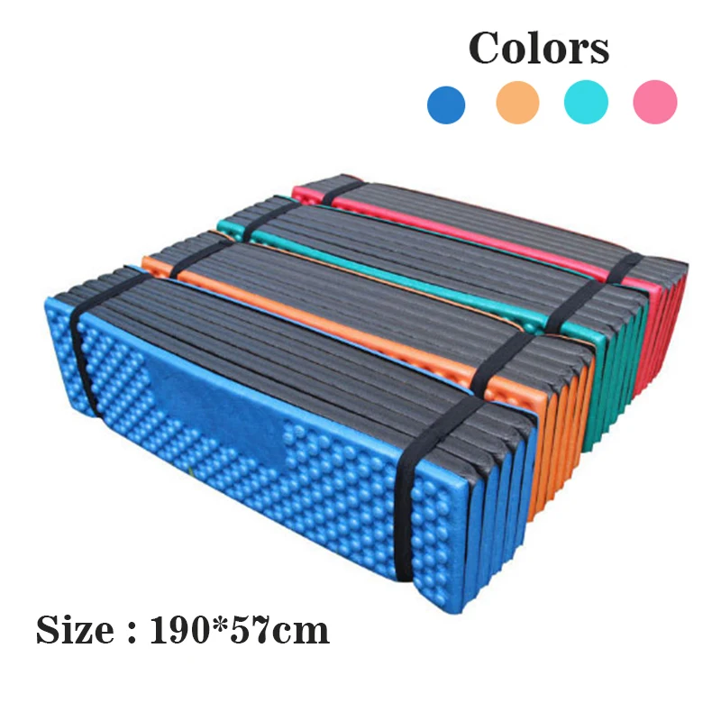 192*56 см походный коврик Сверхлегкий коврик для кемпинга из пеноматериала сиденье Складная Пляжная палатка коврик для пикника коврик водонепроницаемый наружный матрац