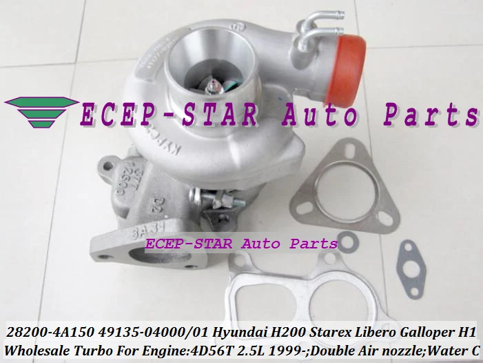 TF035 28200-4A150 28200 4A150 49135-04000 49135-04001 Turbo For HYUNDAI H200 Starex Libero Galloper II H1 4D56T 2.5L 1999- (1)