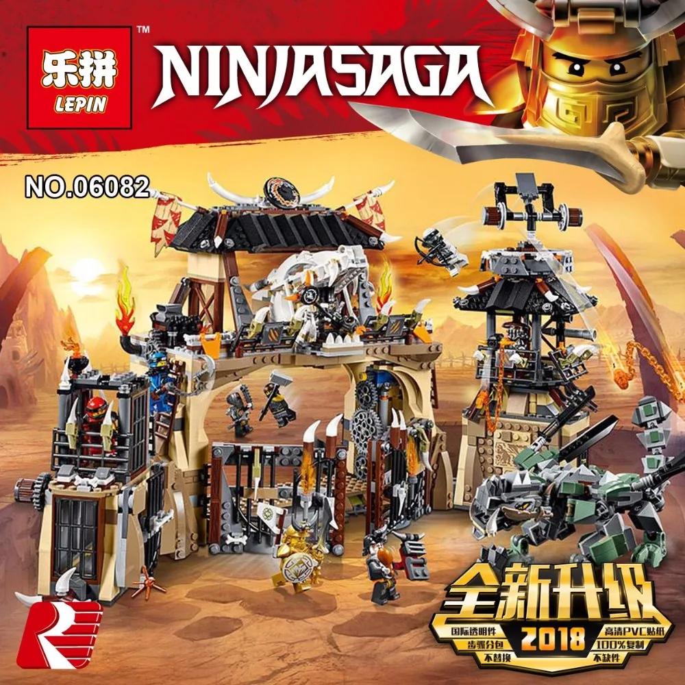 

Lepin 06082 Toys Blocks Compatible With legoing 70655 Dragon Pit Set Buidling Blocks Bricks New Kids Toys Collectable Toys Gifts