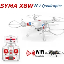 Syma X8W Drone with Camera HD Quadcopter FPV WiFi Real Time Kinda Dron 2.4G 4CH 6 Axis RC Helicoptero Gopro Hexacopter
