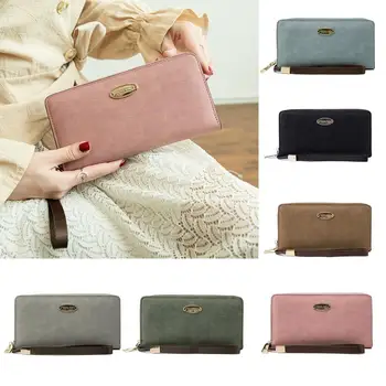 

New Long Women Purses Multi Function Fashion Coin Purse Card Holder Wallet Female High Quality Clutch Money Bag Leather Wallet