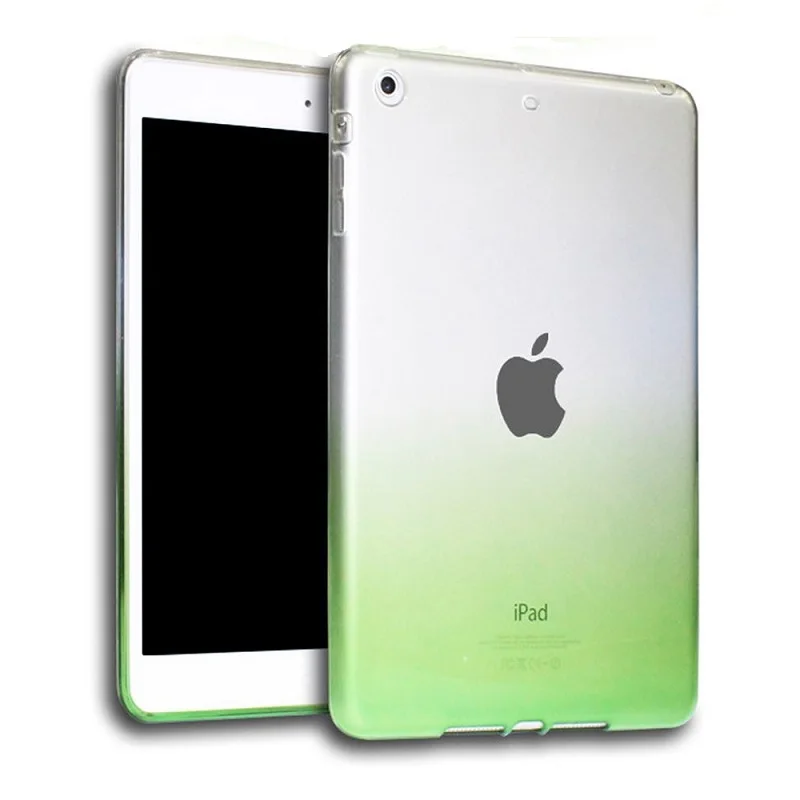 Soft Rainbow Case for Apple iPad mini 4  Cover A1538 A1550 Candy Color Protective Coque for iPad mini 4 Cover Anti-Dust          (3)