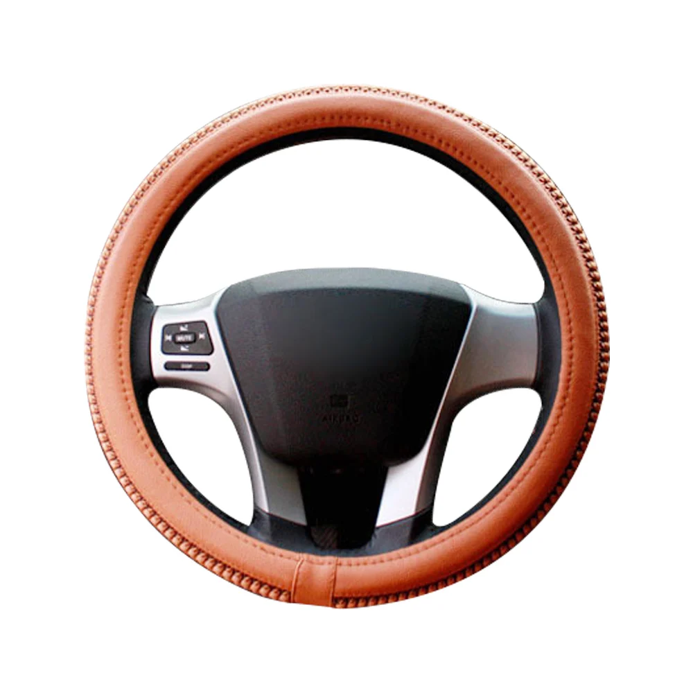 cover on the steering wheel