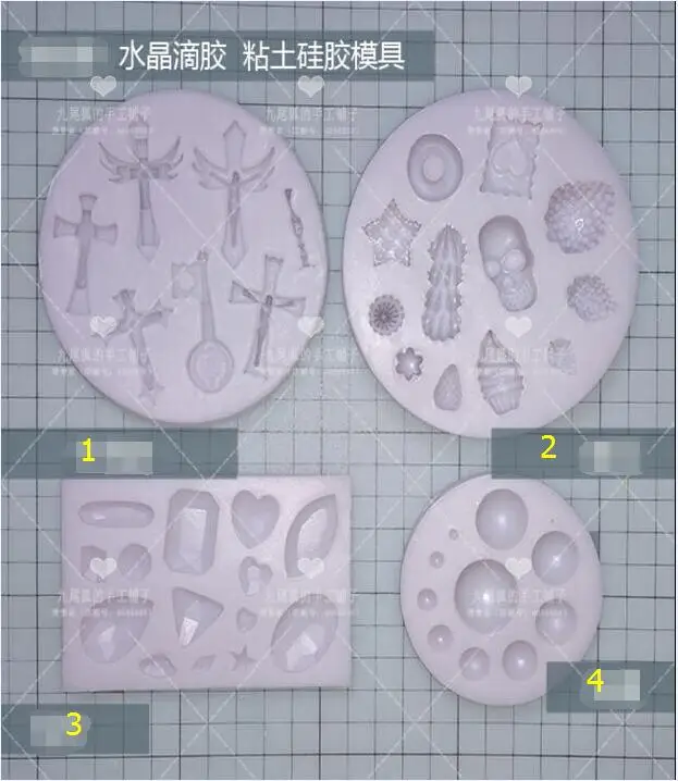 Download Aliexpress.com : Buy Mini Gemstone Mold Silicone Mold Miniature Food, Sweets, Jewelry, Charms ...