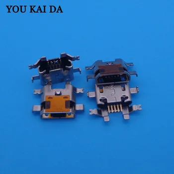 

30pcs/lot micro mini USB Charging socket jack female Date Port connector Tail dock Plug replacementFor HTC ONE T328W T328D T328T