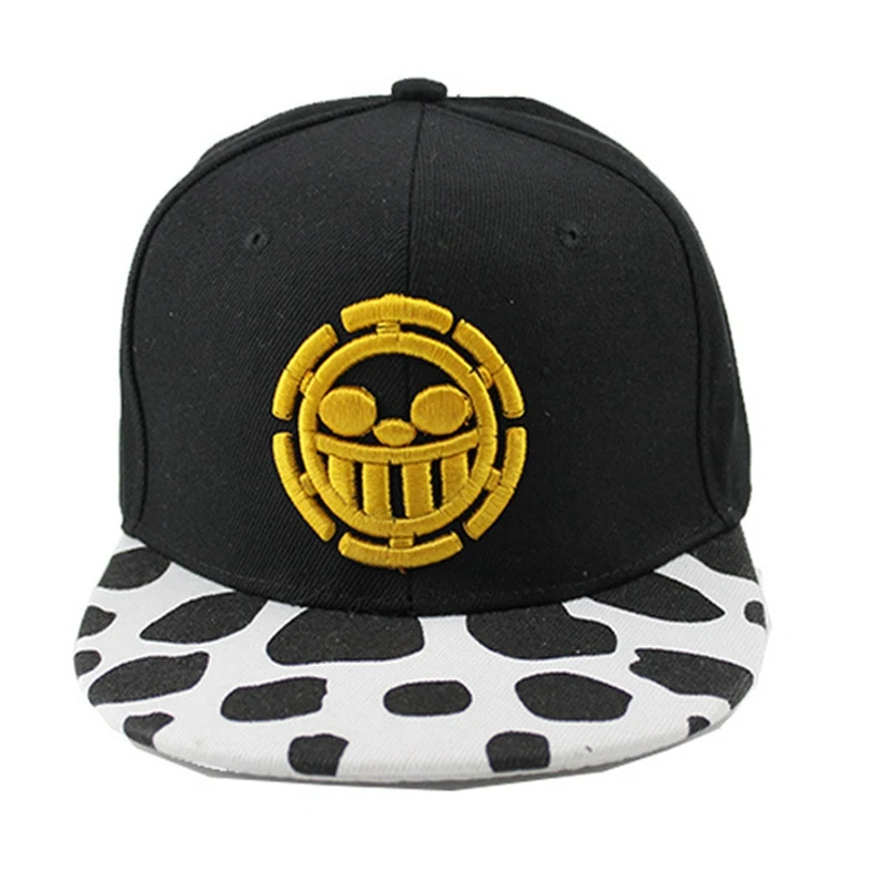 Cosplay&Ware [2]Lots Anime One Piece Hat Baseball Cap Law Hats Cosplay Caps Women Men Hip Hop Snapback Flat -Cosplay&Ware anime Shop HTB1 05pXET1gK0jSZFrq6ANCXXay.jpg