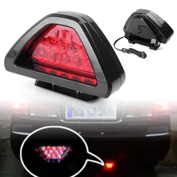 

Universal Car Rear Tail Stop Brake Light Strobe Flash Light Racing Style Lamp 12 LED