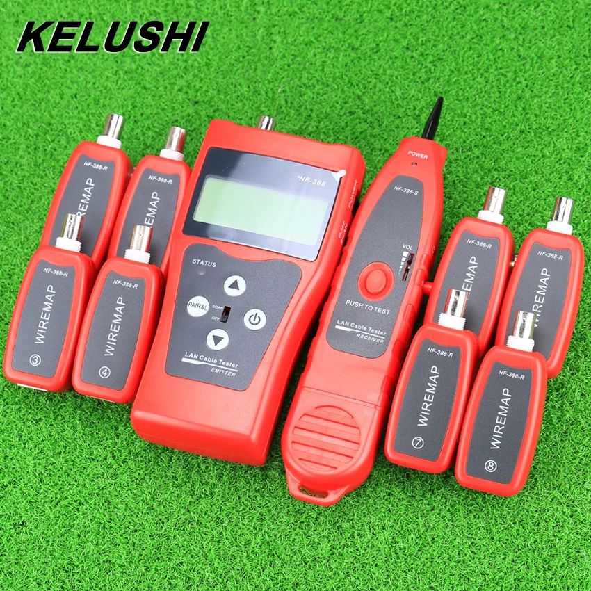 Устройство для тестирования телефонного кабеля KELUSHI NF 388 многоцелевой сетевой
