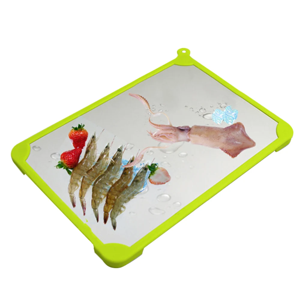 New Magic Rapid Thaw Tray Fast Defrost Tray Thaw Frozen Food Meat Fish In Minutes Home Defrosting Without Electricity Chemicals