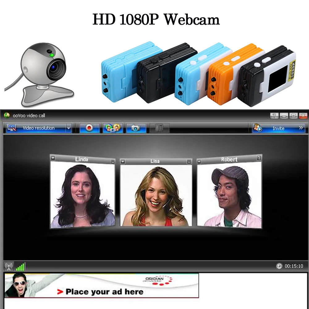 Супер HD08 мини камера Full HD 1080P ночное видение движение активированный портативный секретный DVR видеокамера маленькая няня рекордер камера Веб-камера