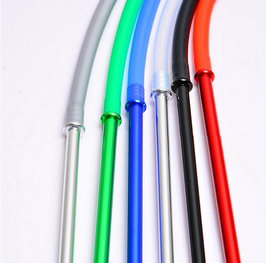 Hot Sale 1.7m Aluminum Stem Shisha Hookah silicone Hose Hookah Pipe Porte-cigarette jetable Chicha Narguile Accessories