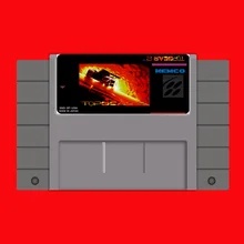 Топ gear 2(II) 16 бит большая серая игровая карта для США NTSC игровой плеер