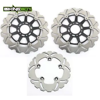 

BIKINGBOY For Aprilia RS 250 Replica 1995 1996 1997 1998 1999 2000 2001 2002 2003 RS250 Front Rear Brake Discs Rotors Disks