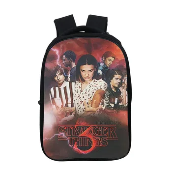 

Stranger Things Season 3 Student School Backpack Children Fashion Casual Travel Camping Backpack Youth Outdoor Backpack