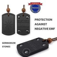 Анти ЭМП радиационная защита Кулон энергетический скалярный для мужчин и женщин отрицательные ионы Ретро колье с подвеской Лето здоровье жизнь