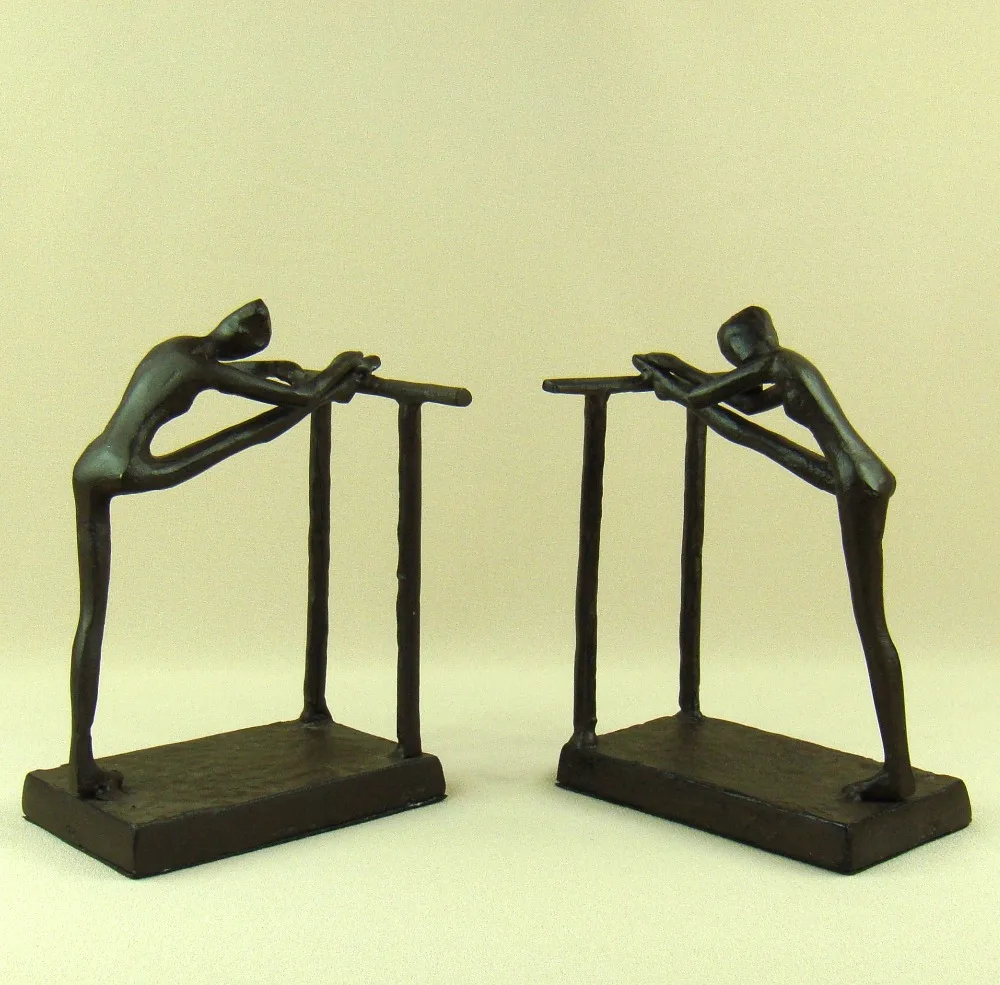 

Abstract Iron Art Ballet Girl Miniature Handmade Metal Ballerina Profile Sculpture Decor Craft Gift Embellishment Furnishing