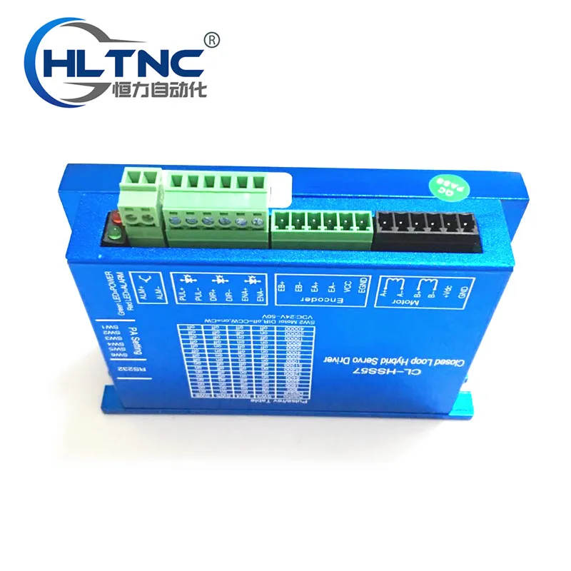 NEMA 23 57HSE 2N. M замкнутый контур шаговый двигатель и драйвер: 57HSE2N-D25 мотор+ HSS57 драйвер для ЧПУ частей