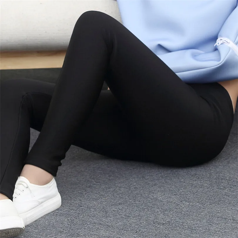 Chsdcsi الشتاء طماق المرأة الدافئة عالية تمتد طماق نوعية جيدة leggins عارضة نحى يغطي الرجل سميكة المخملية السوداء trouses