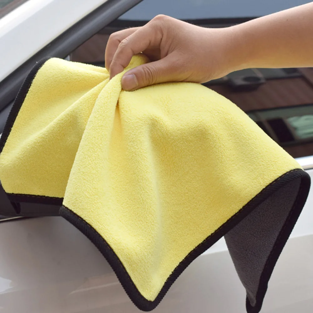 Супер автомобильный абсорбент моющее полотенце из микрофибры для автомобиля Очищающая высушивающая ткань пеньминг уход за автомобилем Ткань детализация мытья автомобиля полотенце