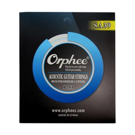 Orphee High End Professional SA Series средний Светильник дополнительный светильник Струны для акустической гитары 90/10 бронзовые аксессуары для гитары - Цвет: SA39