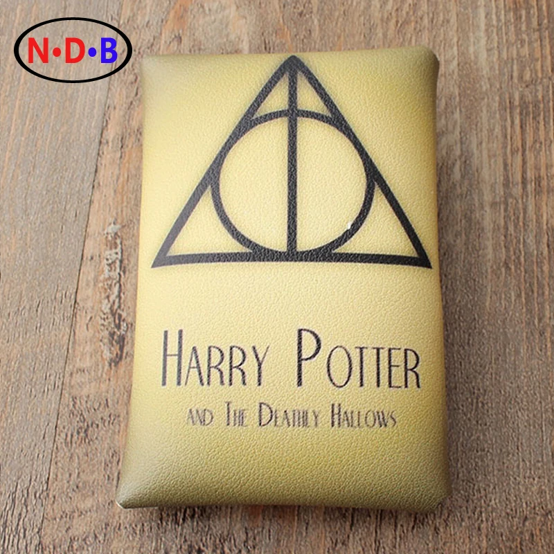 (Coin Purses)Zero wallet short Harry Potter pattern card bag student thin printing coin bag LQB1116 coin purses the movie aladdin and the magic lamp pattern lamp zero wallet coin bag children birthday gift lqb1058