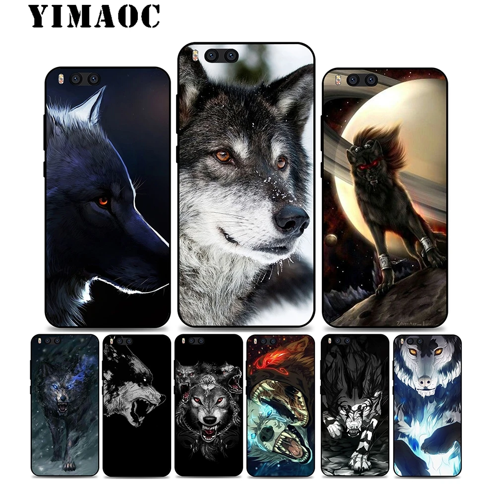 Мягкий силиконовый чехол YIMAOC A57 Wolf Wolves для Xiao mi Red 6 Note 4X 4A 5A 5 Plus A1 A2 Pro Lite 8 |