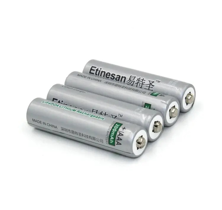 4 шт. аккумуляторные батареи 200 мАч 14500 lifepo4 3 2 в AA|lifepo4 3.2v|aa rechargeable batteryrechargeable battery |